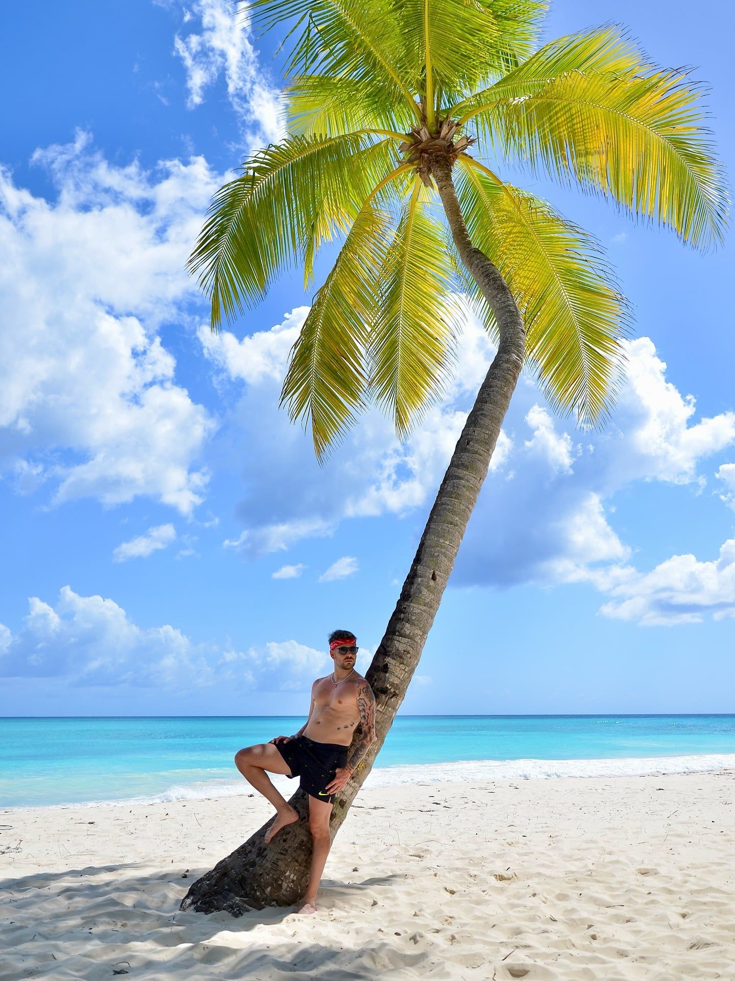 Foto di un visitatore del tour di Isola Saona