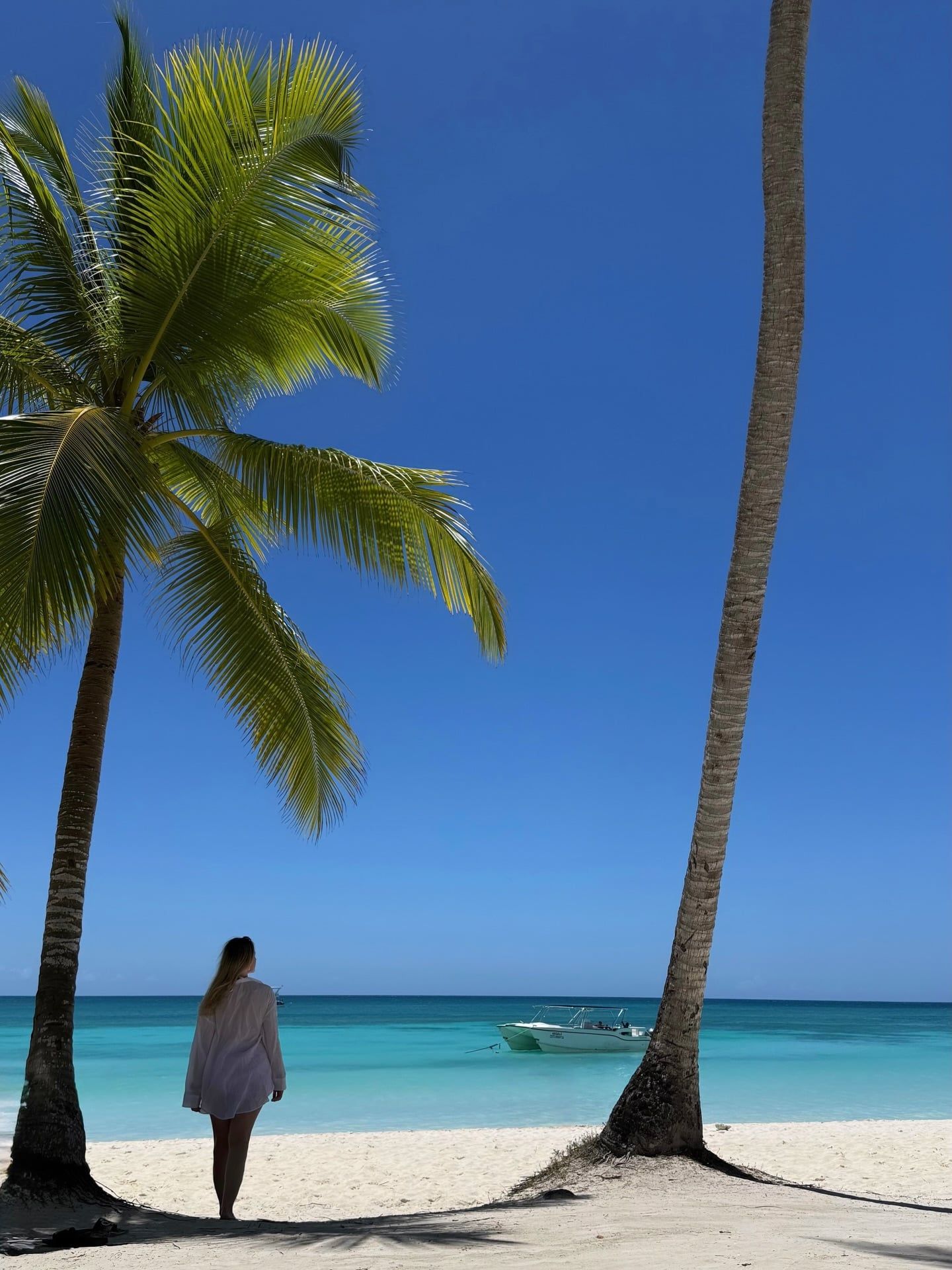 Foto di un visitatore del tour di Isola Saona